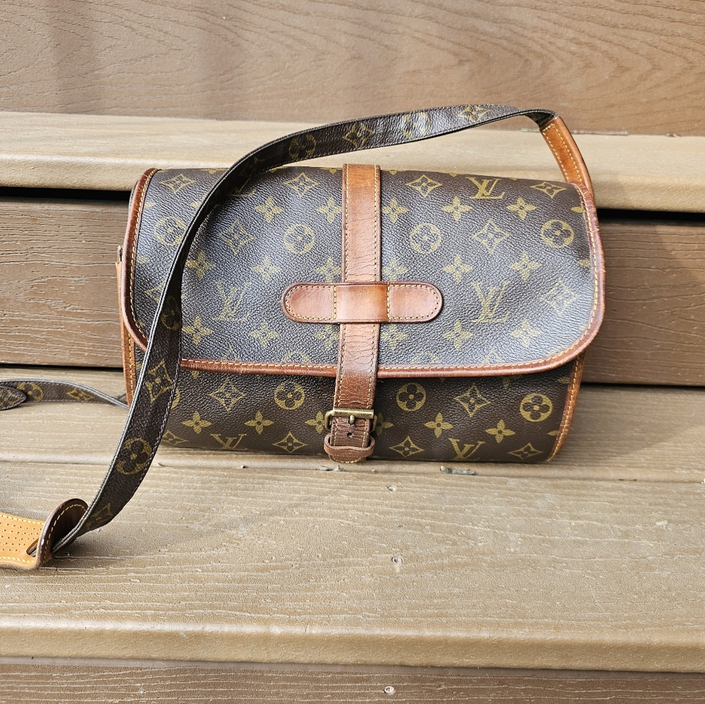 Louis Vuitton Brown Monogram Marne Shoulder Bag
